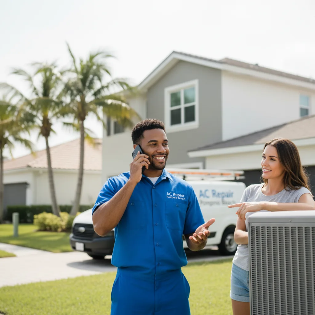 AC Repair Pompano Beach customer support in Faucett